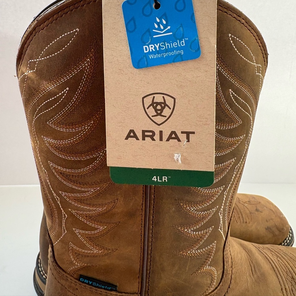 NWT Ariat Anthem Waterproof Western Boot Size 9.5B Men’s - Picture 16 of 16
